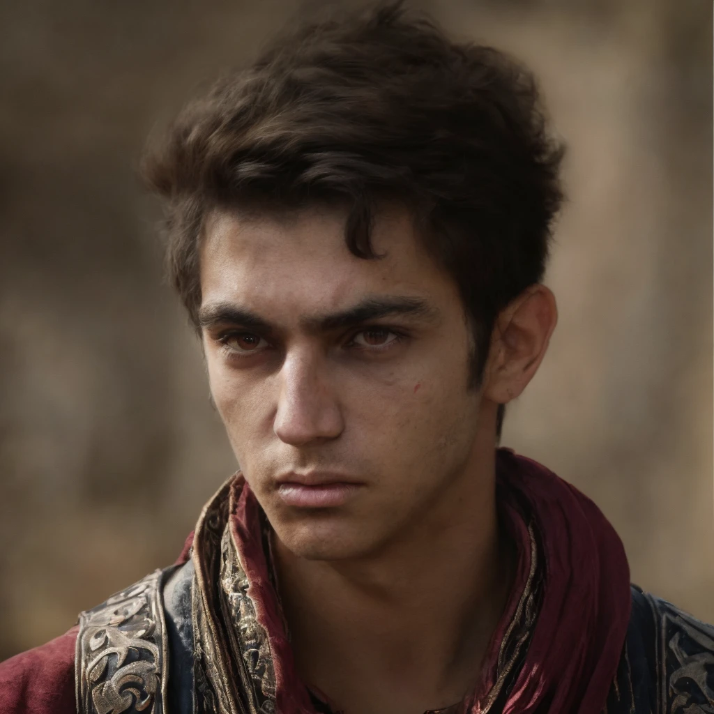 (masterpiece)+, (extremely (realistic)+,a portrait of an ugly teenage male gipsy sorcerer, Wearing robes, angry Focused stare. Looking in camera. volumetrics dtx, Photorealistic, ultra detailed, Artstation trending, very very detailed, realistic shaded lighting, dynamic shadows, detailed gipsy background, upper body, professional photograph of a detailed skin, sharp focus, dramatic, award winning, cinematic lighting, octane render, unreal engine, volumetrics dtx, Photorealistic, ultra detailed, Artstation trending, very very detailed, hyperrealistic, fine details, realistic shaded lighting, dynamic shadows, gipsy background, add_detail:1, skin pores and wrinkles, details.,More Reasonable Details