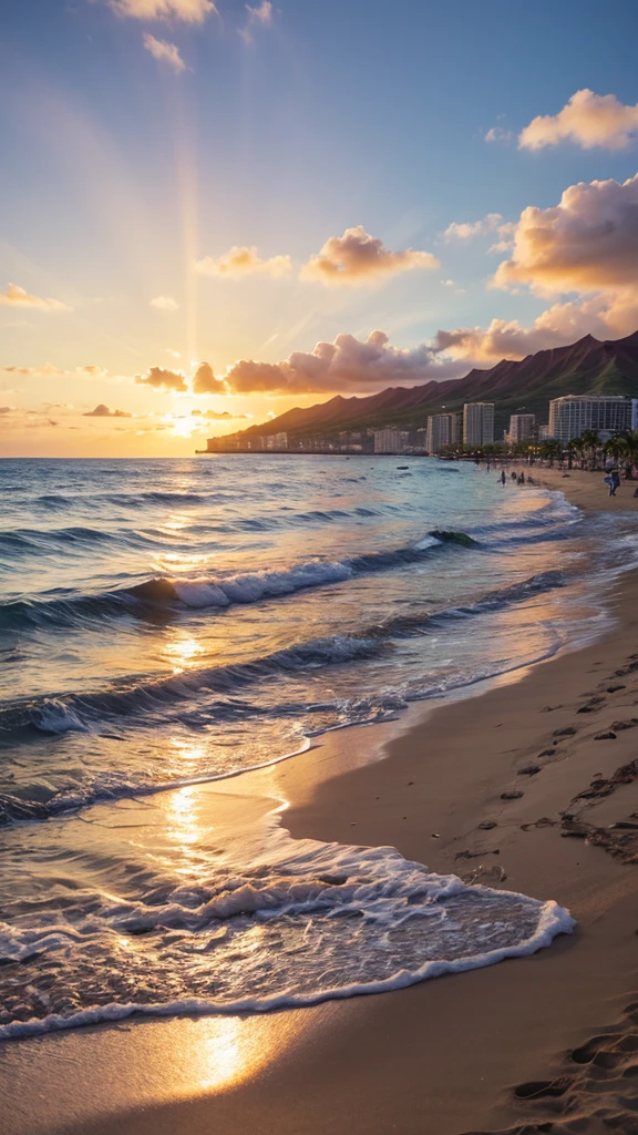 Waikiki Beach Sunset Beach