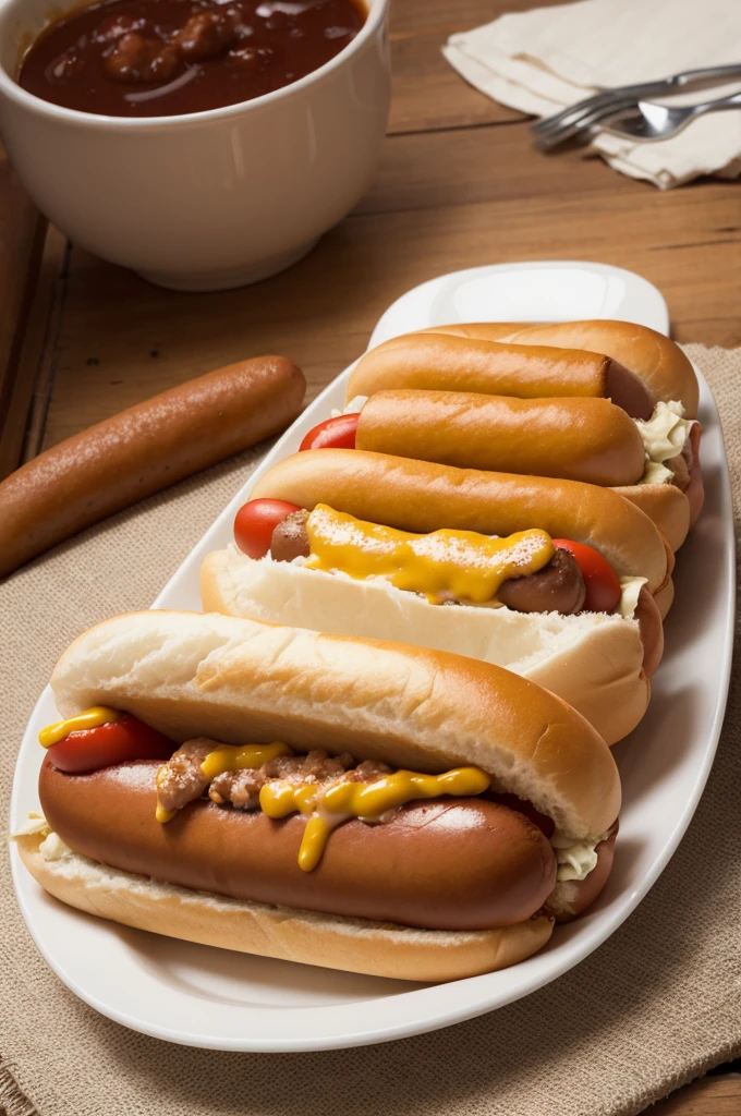 a hot dog