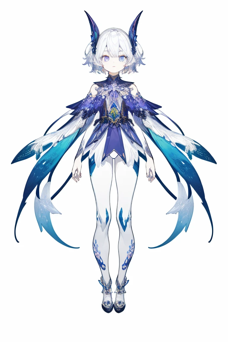 masterpiece, Best lighting, (((Super detailed))), Highest quality, lilac, Forest Fairy, Lily of the valley, ((The Mysterious Forest Boy)), Perfect Anatomy,  Cute Boys, Great body, The perfect proportions,  (((vtuber-fullbody)), No background, Blank Background, ((((((White Background)))))))