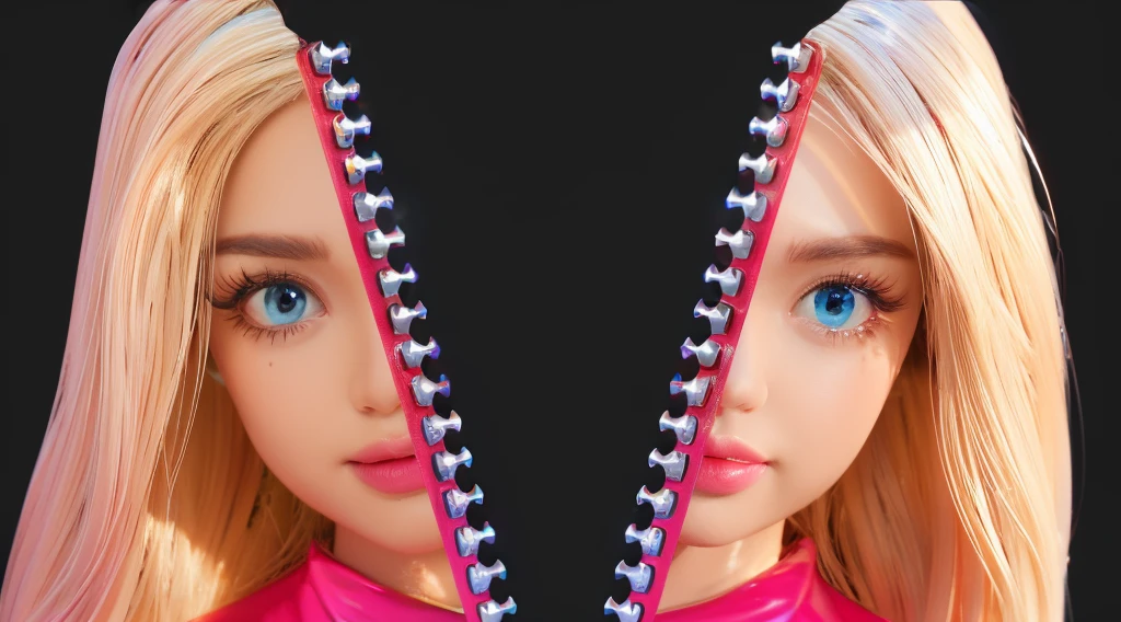 3d style, simplified design, 3d render, glossy texture, smooth 3d model, multiple light sources, rim light, sharp post effects render, (glossy plastic texture with multiple big light probe refractions), perfect cgi, smooth silhouette, high intensity refraction, (super glossy material), most beautiful vfx , blue background, plastic refractions, realistic, 4k, high resolution, rim light, photo shoot, commercial photo, profile shot, 4k, rim light, high resolution, 4k, glossy texture, smooth 3d model, multiple light sources, rim light, sharp post effects render, (glossy metallic texture with multiple big light probe refractions), perfect cgi, cgi art created only with gradients, smooth silhouette, high intensity refraction, (super glossy chrome material), most beautiful vfx, blue background, chrome metal refractions, multiple light sources, rim light, sharp post effects render, perfect cgi, digital art, detailed digital art, reflective, best quality, 4k, masterpiece:1.2, ultra-detailed, realistic, vivid colors, dark and moody lighting, The image of the highest quality, ensuring every detail is showcased perfectly. It in 4k resolution, allowing viewers to immerse themselves in the richness of the colors and intricate details. The realistic rendering. under the spotlight, reflecting, high-resolution image, realistic rendering, dark background, and rim light photorealistic The image features three characters standing in front of three houses. The characters are a red-haired mermaid, a purple cat, and an orange dog. They are each holding a yellow maraca