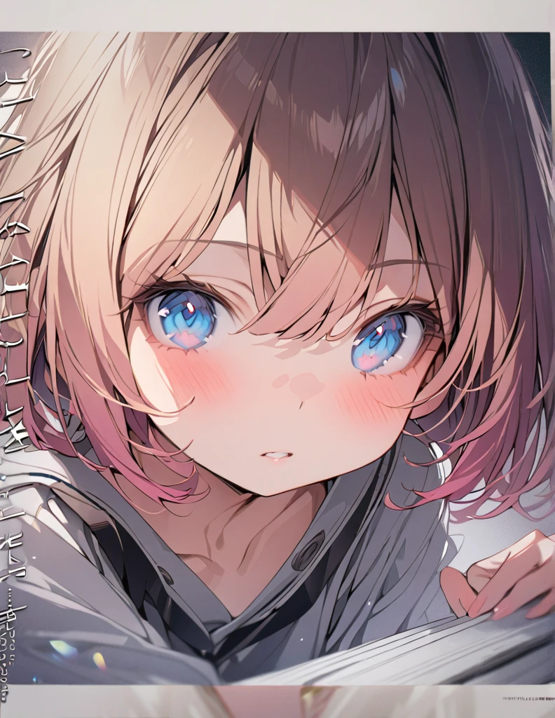 masterpiece blonde girl(Short Bob Hair:1.4),(blue eyes)

Are you okay？