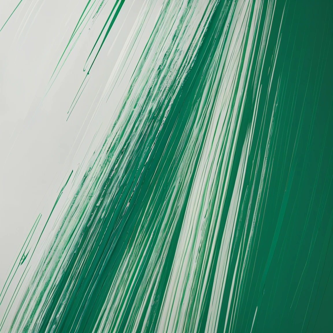 (expressionism artist:1.3), versatile light green and emerald and silver colors art design, ideal for stickers, t-shirts, posters, thick wide brush strokes
