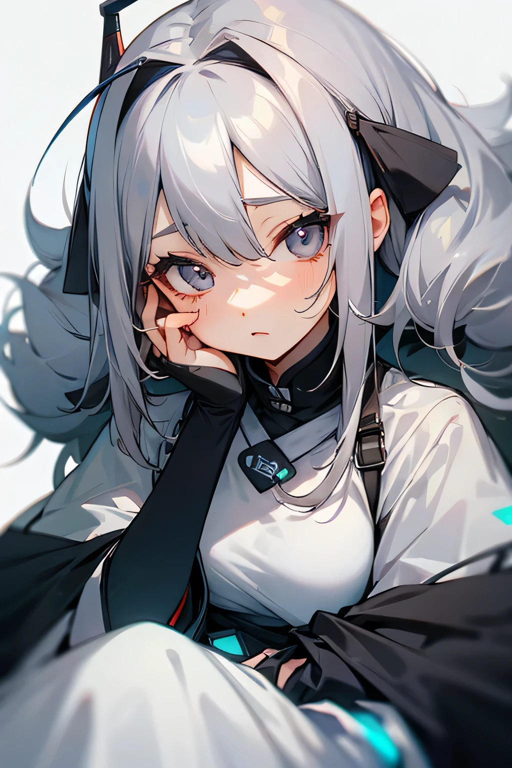 woman、Gray Hair、cute