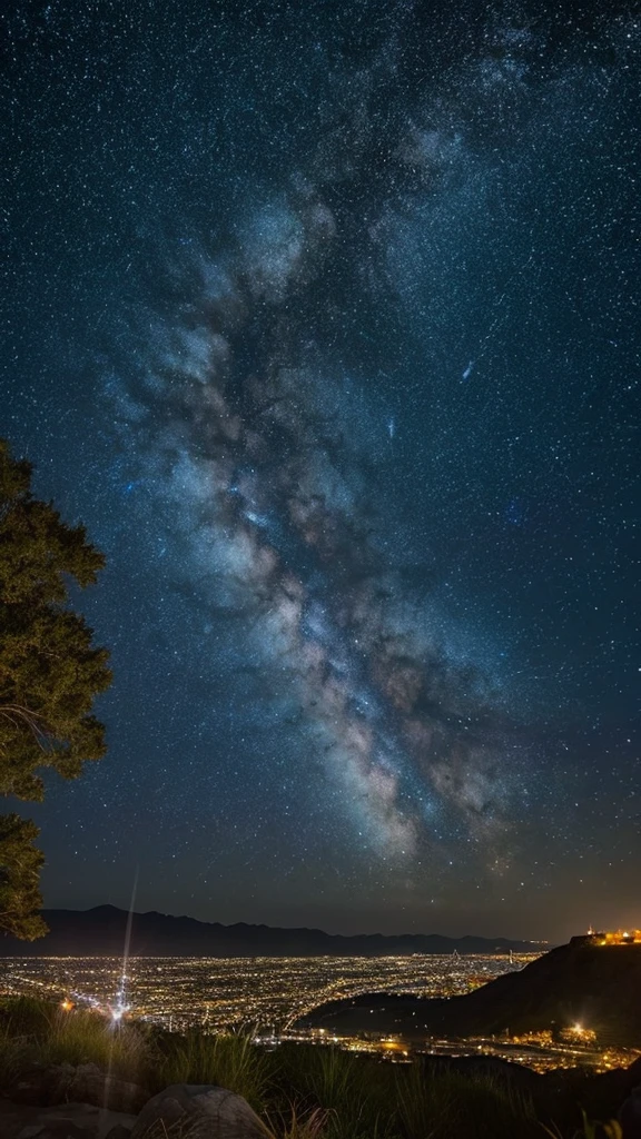 A breathtaking view under the stars, A place where countless dreams sparkle. Meanwhile, one heart, symbolized as a bright star, Continue to shine with the light of hope.