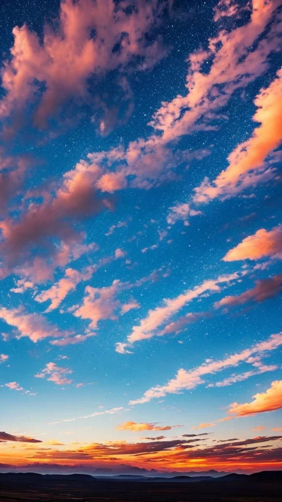 Painting of a night sky with clouds and stars, nebula, nebulaの空, Cosmic clouds, dramatic nebulaの空, Beautiful night sky, Space Sky, Bright sky of interstellar storm, Dramatic night sky, Clouds at night, Space Sky, Magnificent clouds and lighting, Atmospheric fantasy sky, 紫nebula, In space.Very realistic, Magnificent clouds and divine light
