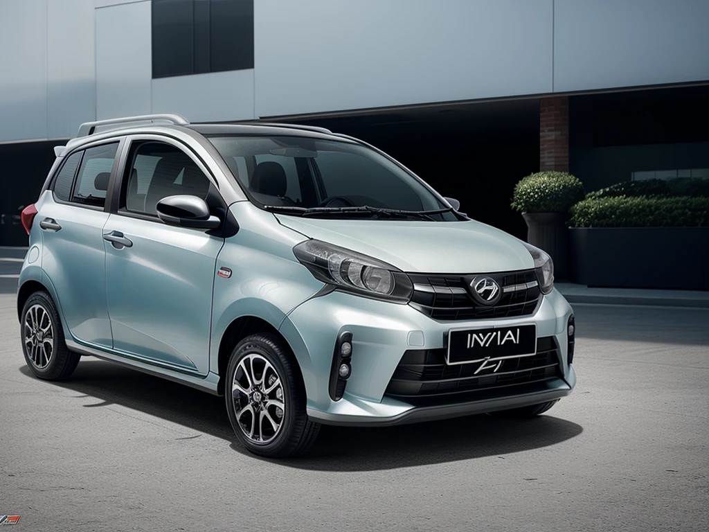 Perodua Axia Style , back to future car concept, futuristic design, sportrim 17 inch