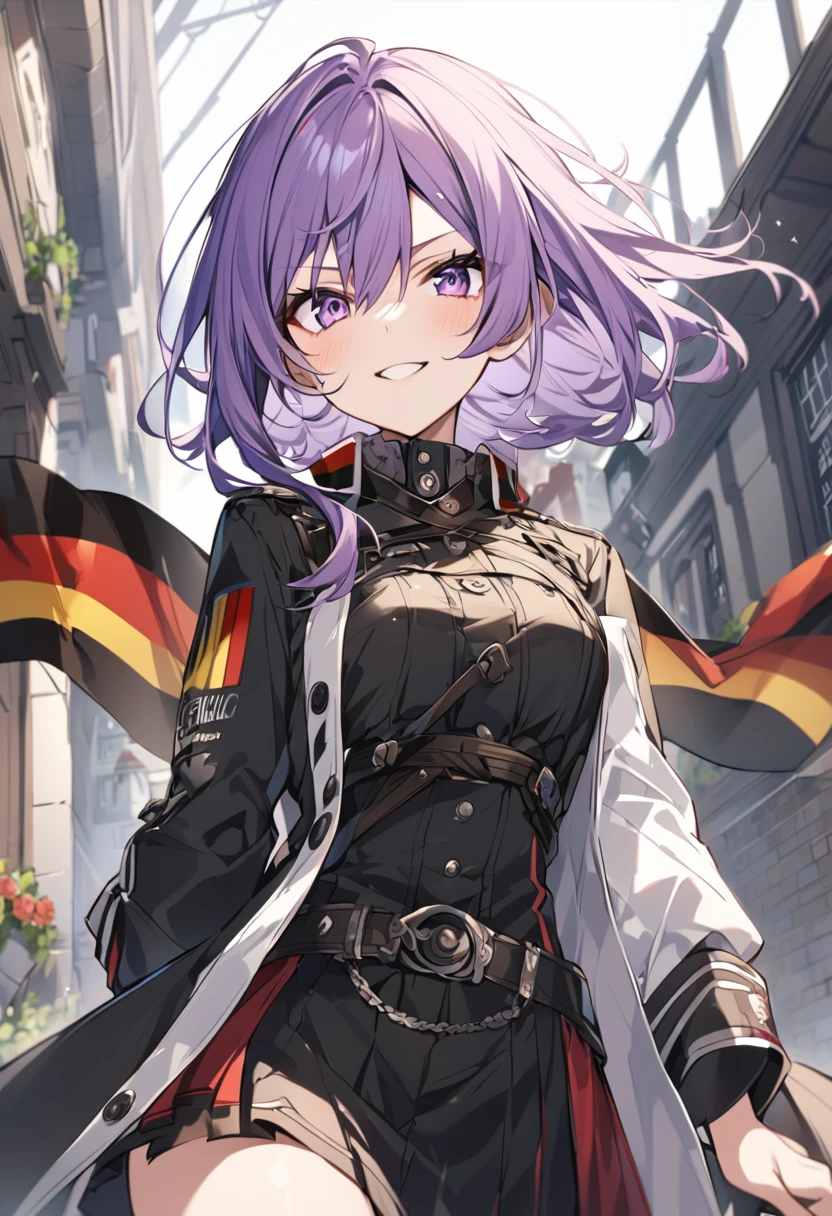 Keito。Purple Eyes。female。Purple Hair。Germany