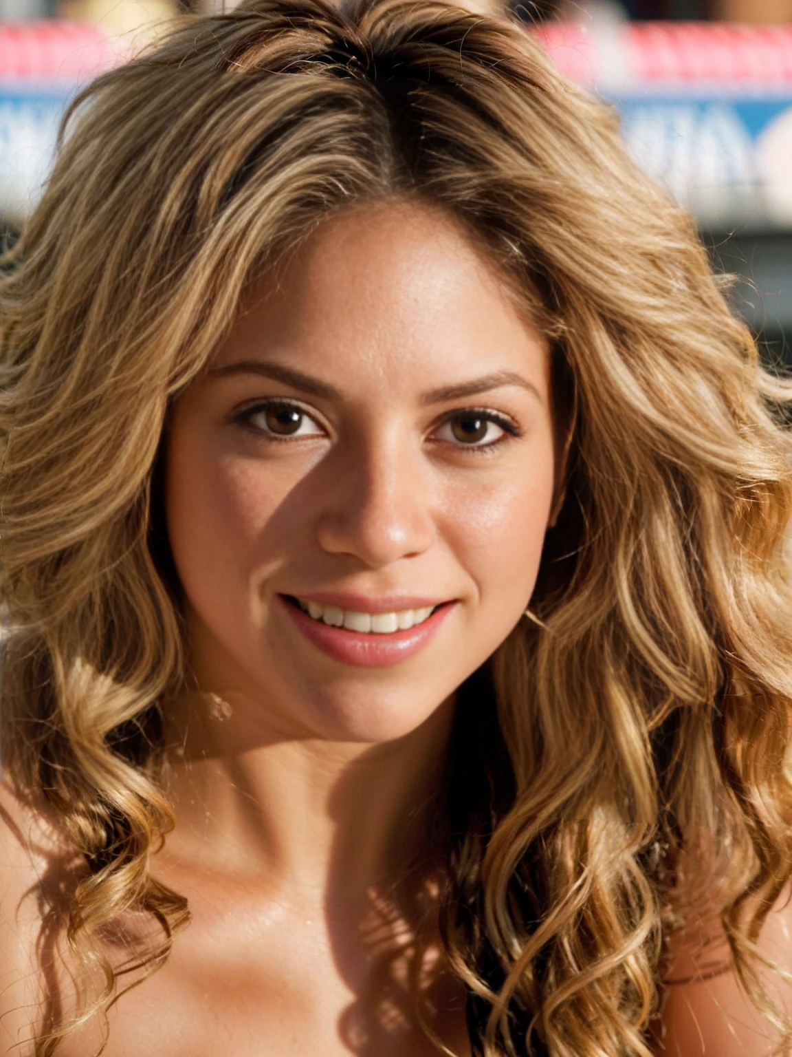 ((FULL BODY SHOT 1.2)), (The girl is Shakira 1.2, 20 year old girl 1.2, seductive look 1.2, NAKED 1.3, NSFW 1.2), (Shakira is a tennis player 1.2, NAKED 1.3, shoulder length hair 1.2), (very sexy Latina woman 1.2, perfect curves 1.2, alluring figure 1.2, nice breasts 1.2), (dynamic sexy pose 1.2, sexually seductive pose 1.2), (masterpiece, best quality:1.2), 1girl, solo, (best quality,4k,8k,high resolution,masterpiece:1.2), realistic (1.37) girl, (hyper realistic 1.2), (highly detailed face 1.2, Detailed facial features 1.2), (set in a tennis court 1.2, cinematic lighting 1.2, highly detailed background 1.2)