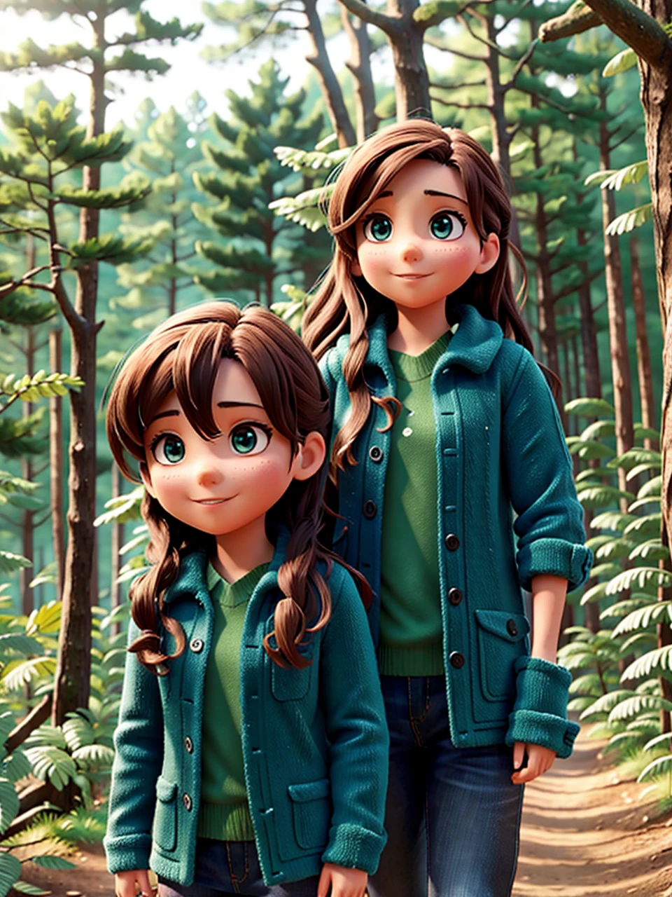 In a forest