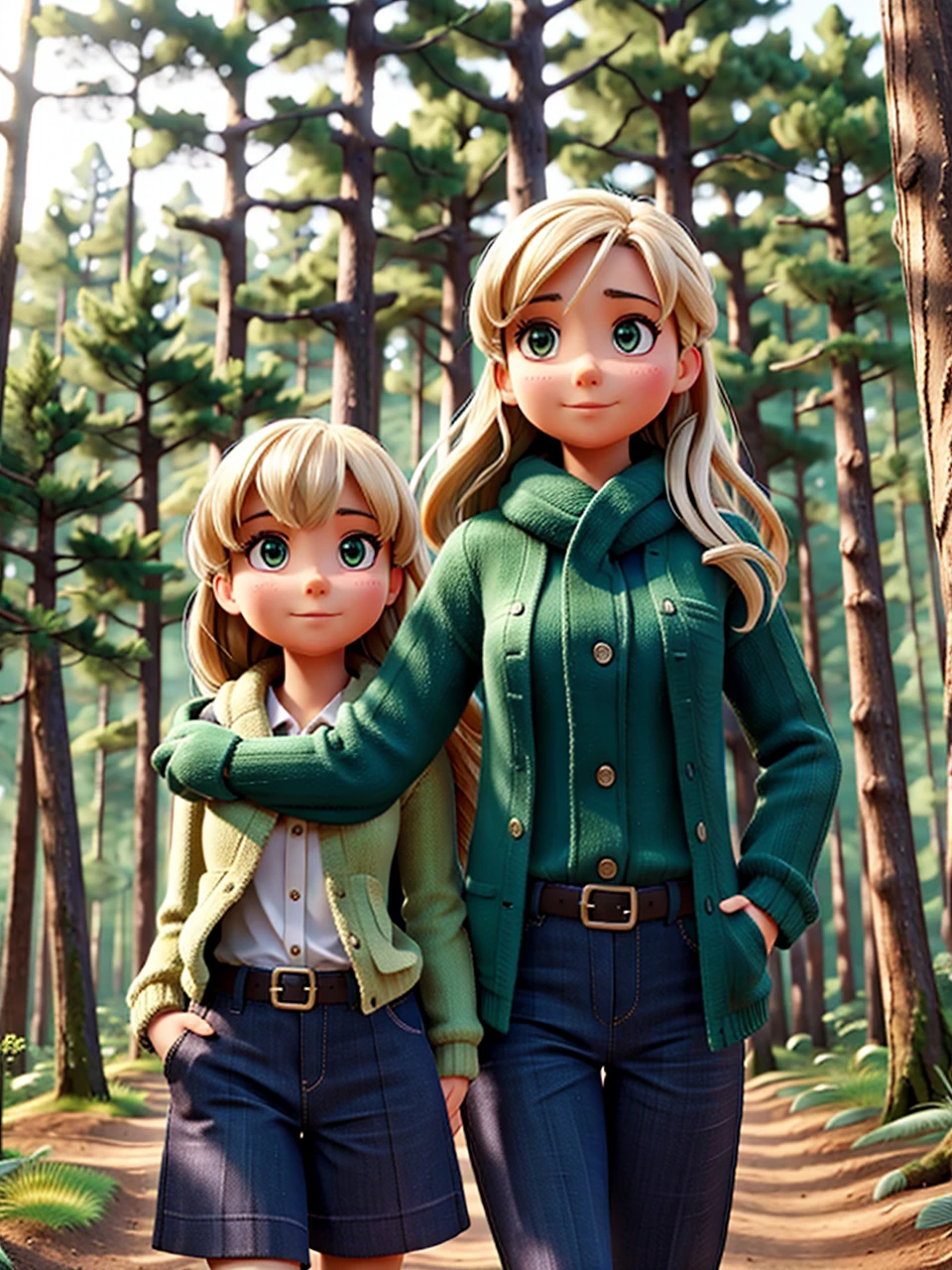 In a forest