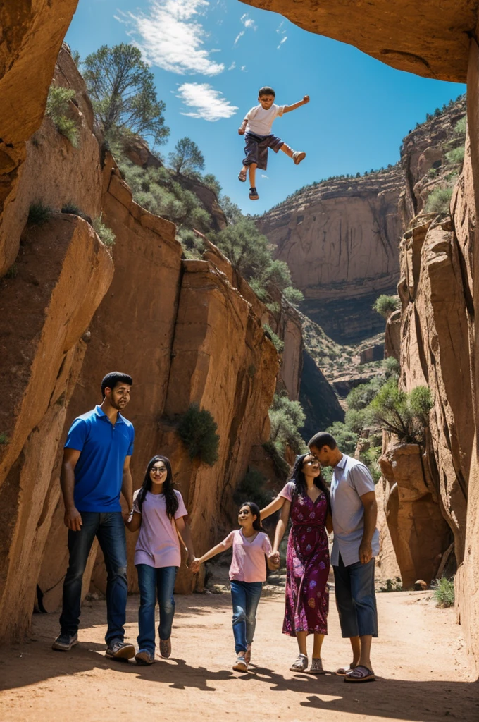 Family Fun With the hand of God