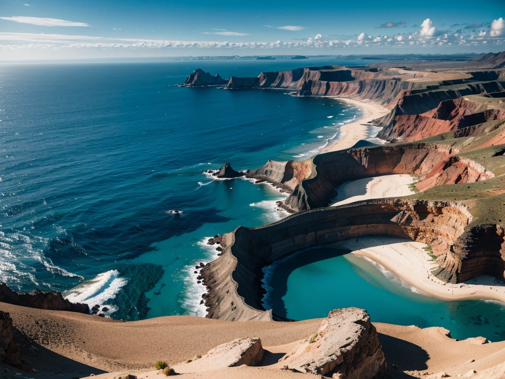 Landscapes Mountains Ocean Desert Sea Water Sea Cliff