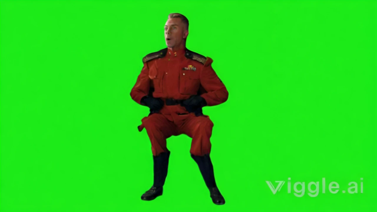  high quality photo,make man standing in military pose,
