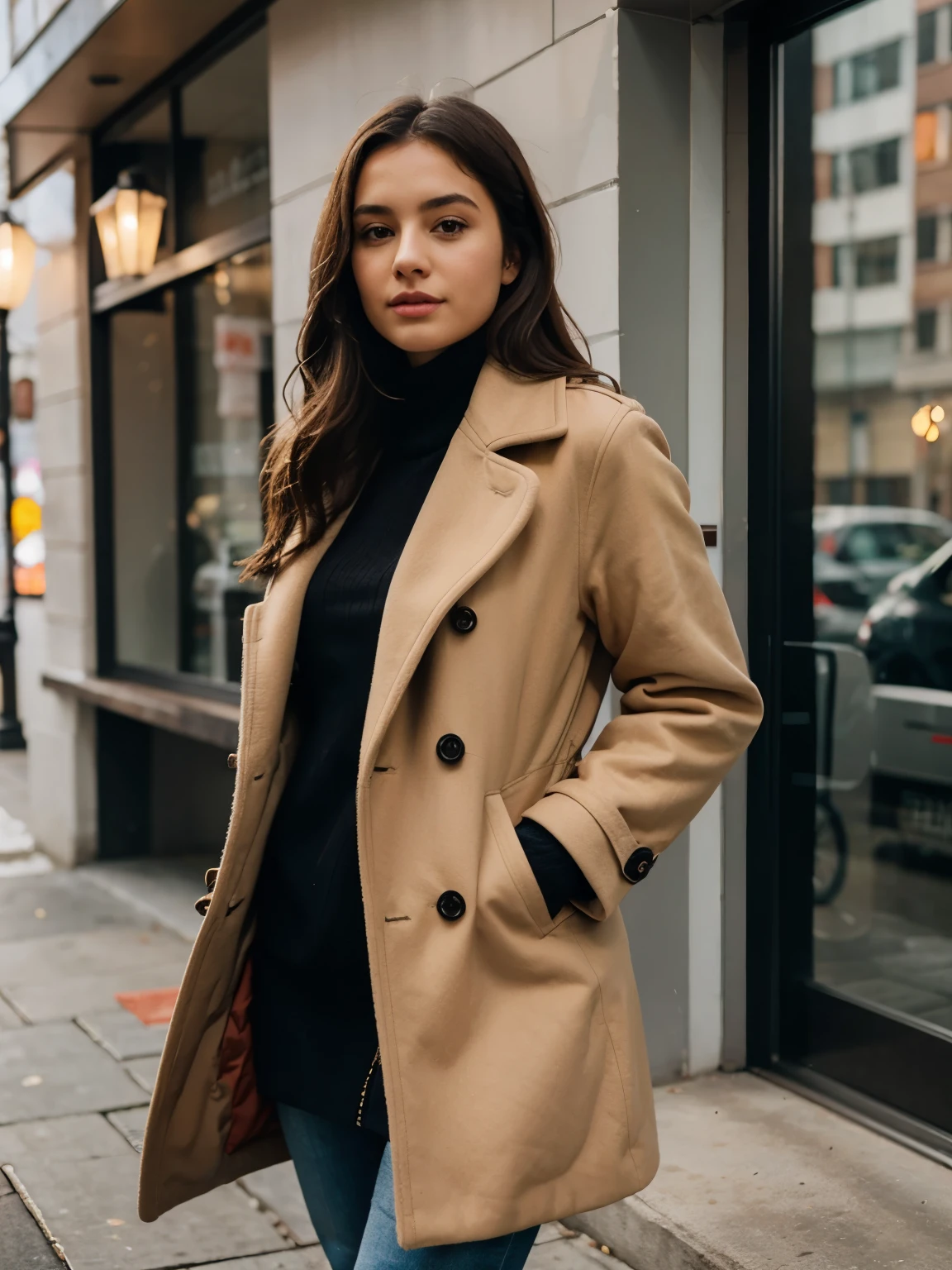 Girl with Coat
