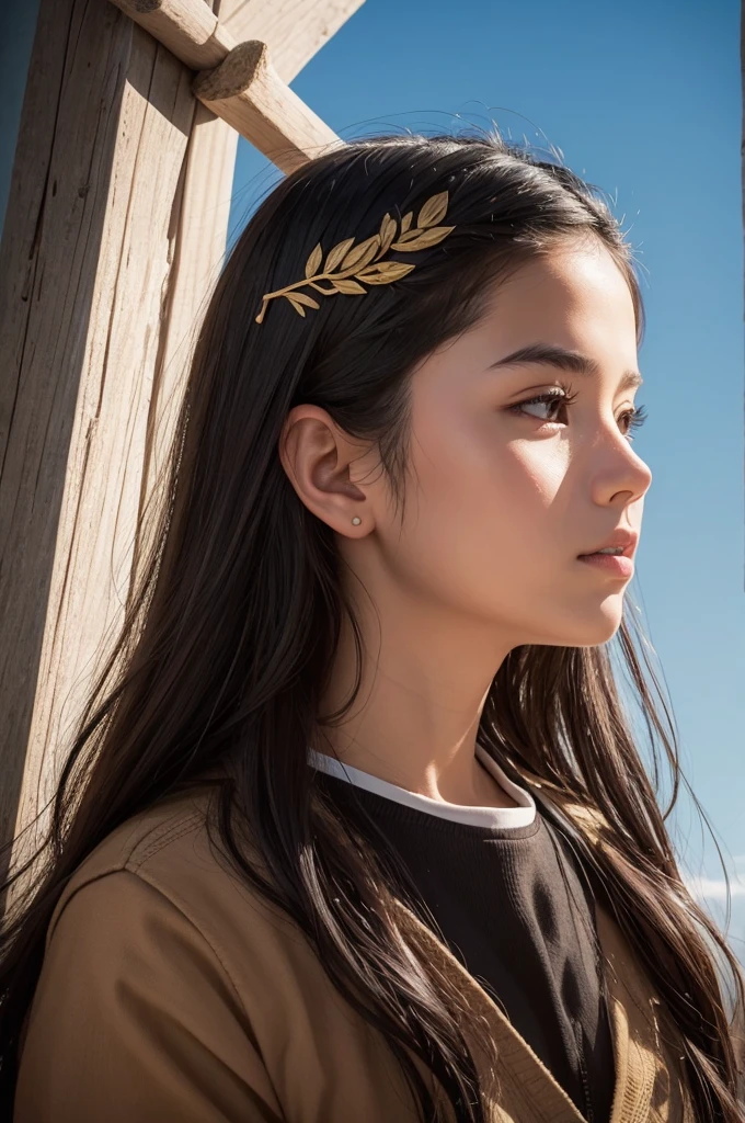 An icon for a profile photo that represents the northeast in a biblical way