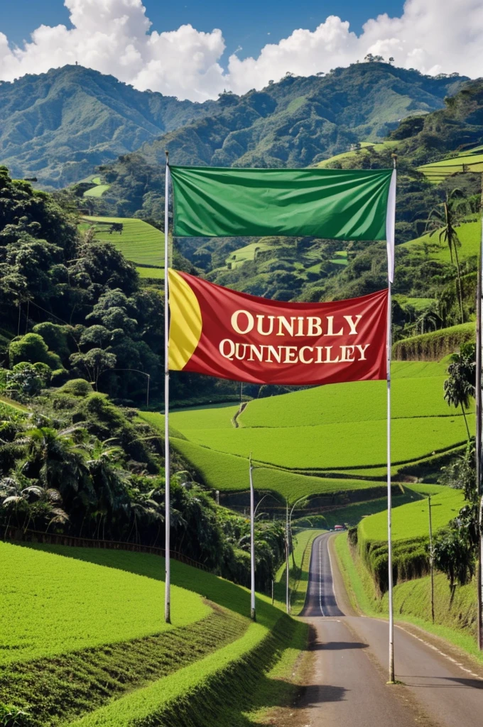 Create an image of a banner that says Quindío Region