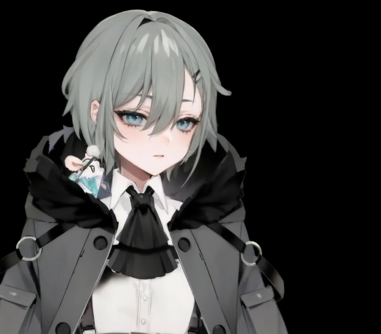 Gray Hair　
short