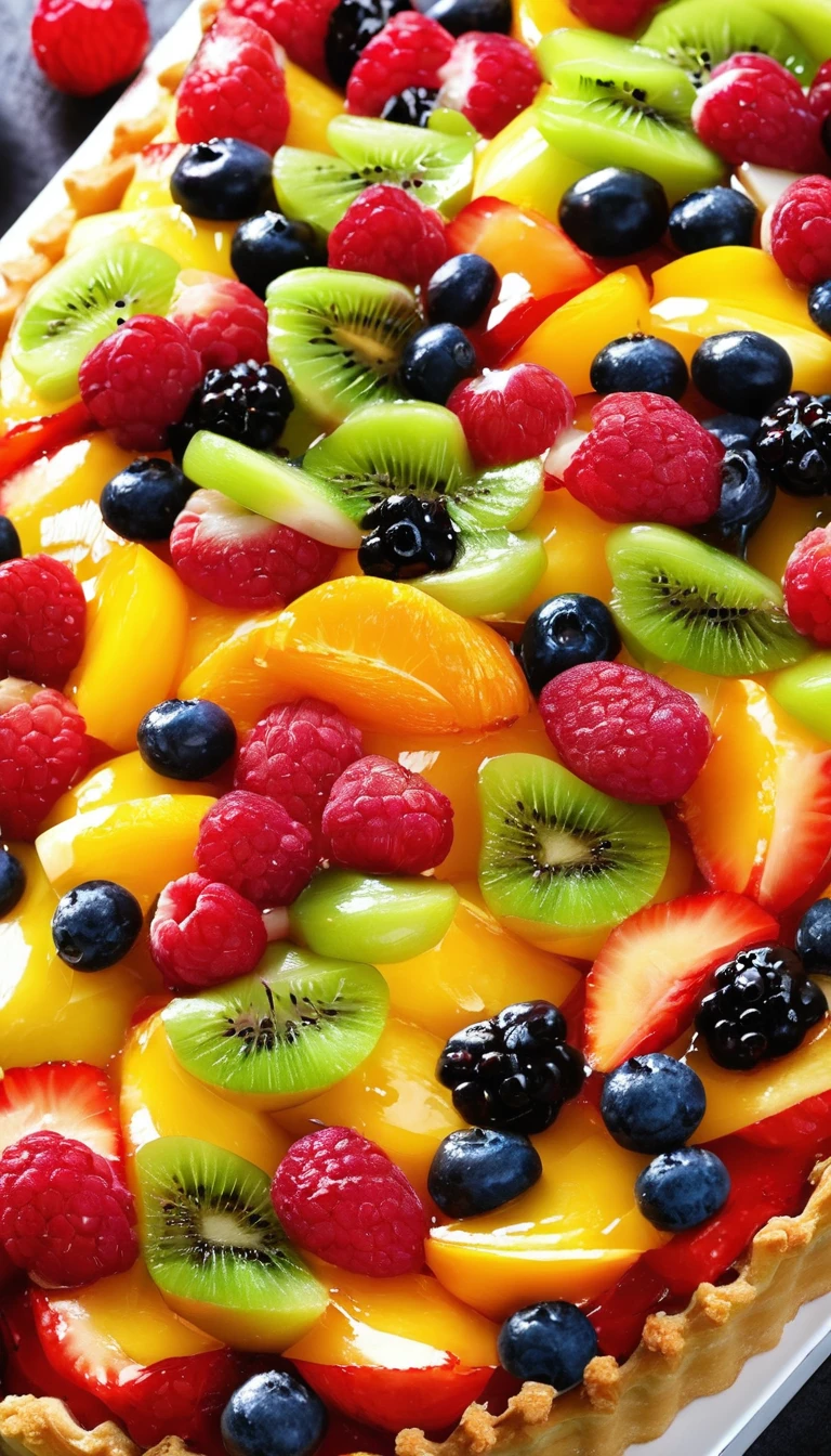 Fruit tart、Looks mouth-watering