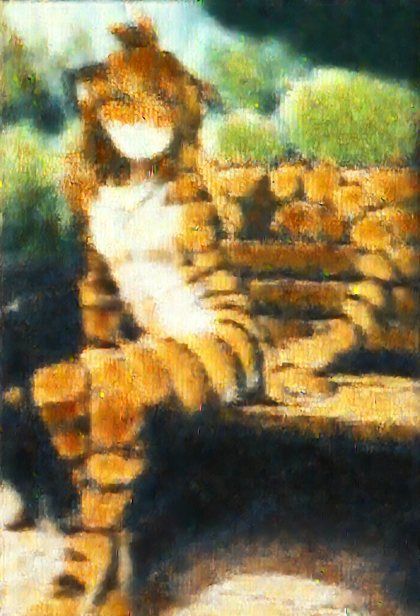 check_9, check_8_up, check_7_up, check_6_up, check_5_up, check_4_up, rating_safe, source_fluffy, a Female antro fluffy, 1 girl, One, Female, fluffy, antro, fluffy tail, Medium breasts, teeth, tkflora, Tiger, striped fur, yellow eyes, antro, looking back at the viewer, necklace, blush, paws, blush, smile, (in the park, lying on a bench, detailed background:1.1), Nude, sfw,