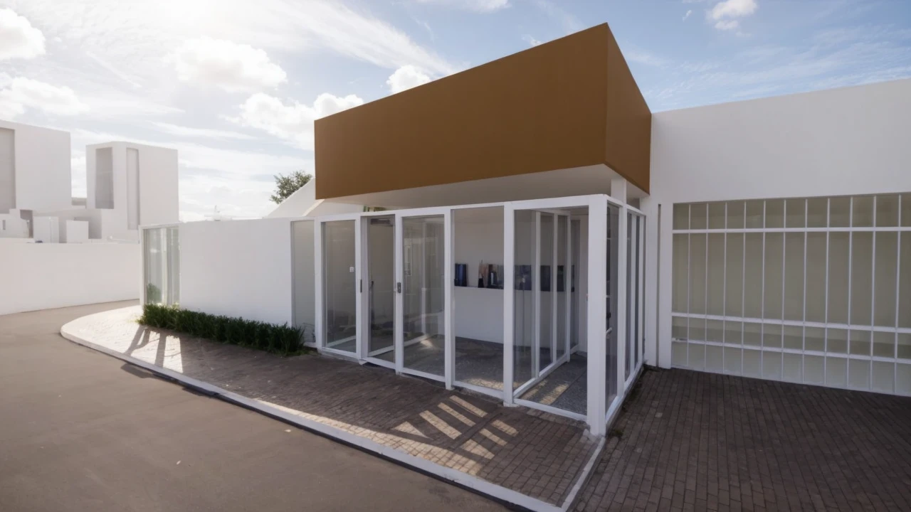 building entrance