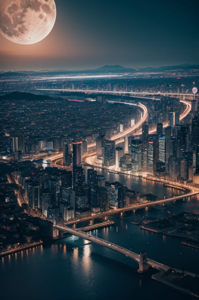 City on the moon