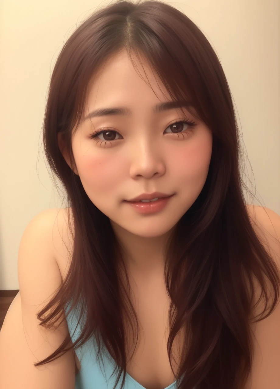 Filipina woman, Intimate, moaning face blush, red blushy cheeks, ponytail, feeling horny, beautiful thighs, in love, Having an orgasm, wearing summer mini dress