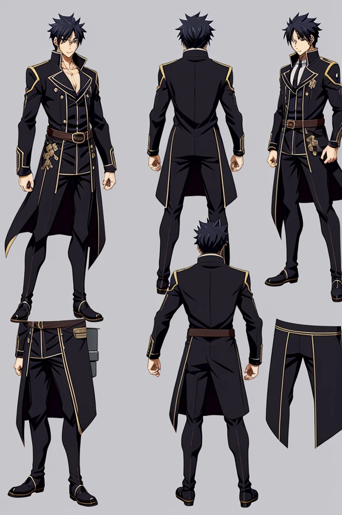 anime character design of a man with different poses, anime character reference sheet, smooth anime cg art, anime character design, anime concept art, anime character art, anime full body illustration, detailed anime character art, male anime character, full body character design, pretty anime character design, 3 d character reference sheet, best anime character design, oppai proportions, well done draw, cero mistakes