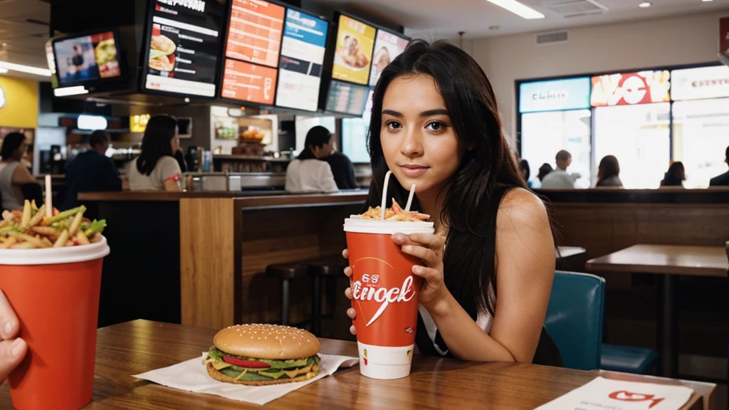 post instagram, fund, fast food