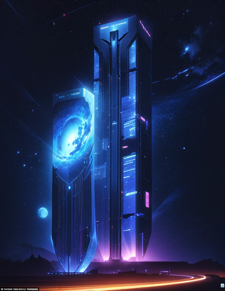 Megastructure Tower Fantasy Sci-Fi Top Quality Universe: An Exquisite Galactic Masterpiece

A masterpiece of the cosmos, the Megastructure Tower, shines as a beacon of innovation and wonder, showcasing the pinnacle of galactic ingenuity. The structure boasts a top-quality design, an ultra-realistic 8K CG creation that seamlessly merges the bounds of science fiction with the pristine beauty of the cosmos.

The tower's structure is a dramatic marriage of cutting-edge technology and whimsical fantasy, featuring a slim and slender body that tapers elegantly towards the heavens. Detailed light and shadow play across