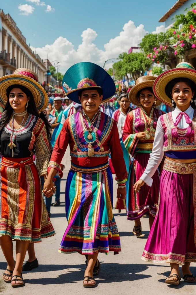 highlight in images with a brief description the features of multiculturalism in Mexico such as: Lifestyle, celebrations, outfit, customs and traditions of foreign origin of today's society.