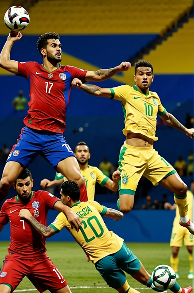 Costa Rica vs Brazil