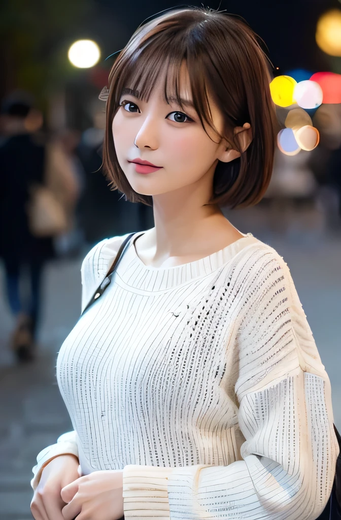 1 girl, (Wear a white summer sweater:1.2), Very beautiful Japanese idol portrait, 
(original photo, best quality), (Practical, Practical:1.4), (masterpiece), 
Very refined, Very detailed, 2k wallpapers, wonderful, Finely, Very detailed CG Unity 8K wallpaper, Very detailed, high resolution, Soft Light, 
Beautiful and delicate girl, Very detailed目と顔, Beautiful and delicate nose, Finely beautiful eyes, Cinema Lighting, 
(I&#39;m doing a gravure photo shoot for a fashion magazine.:1.3), (indoor), (Staring out the window on a rainy day:1.3),
(short hair), 
Complete anatomy, slim body, Small Breasts, 