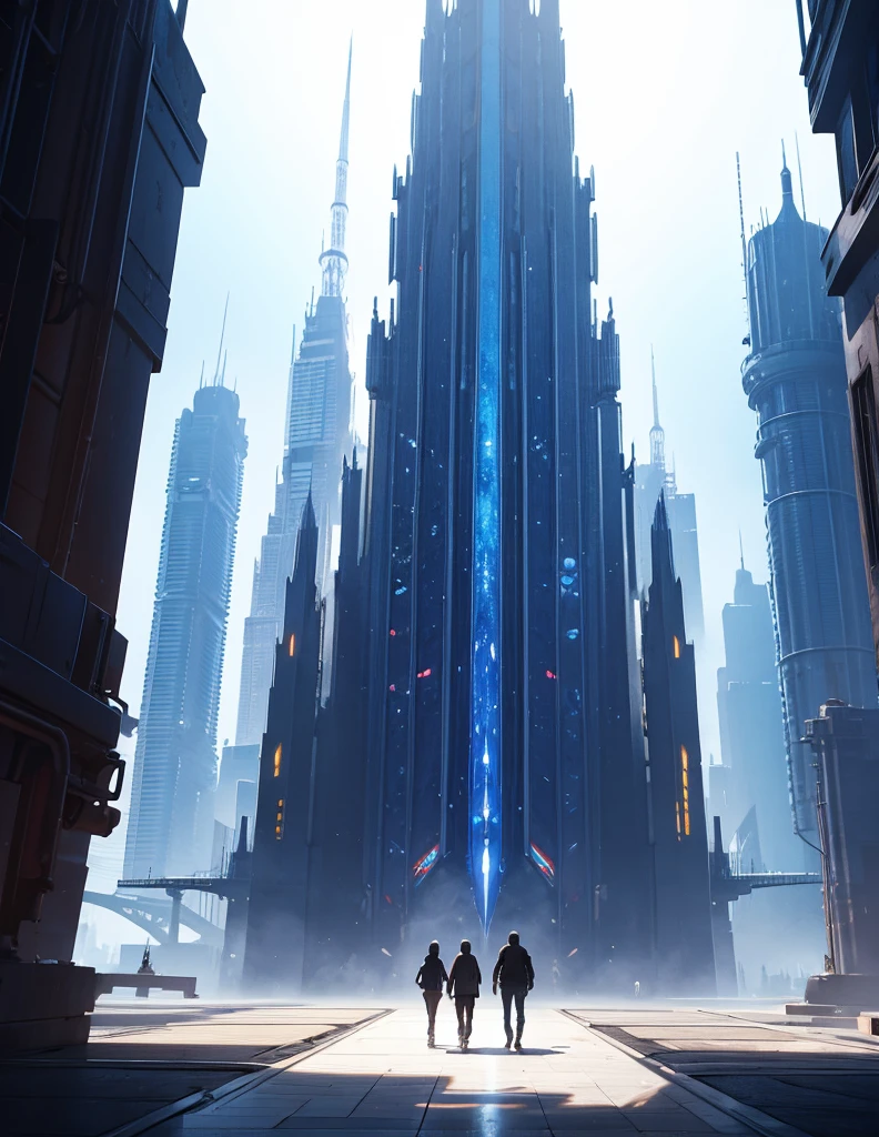 Megastructure Tower Fantasy Sci-Fi Top Quality Universe: An Exquisite Galactic Masterpiece
A masterpiece of the cosmos, the Megastructure Tower, shines as a beacon of innovation and wonder, showcasing the pinnacle of galactic ingenuity. The structure boasts a top-quality design, an ultra-realistic 8K CG creation that seamlessly merges the bounds of science fiction with the pristine beauty of the cosmos.
The tower's structure is a dramatic marriage of cutting-edge technology and whimsical fantasy, featuring a slim and slender body that tapers elegantly towards the heavens. Detailed light and shadow play across