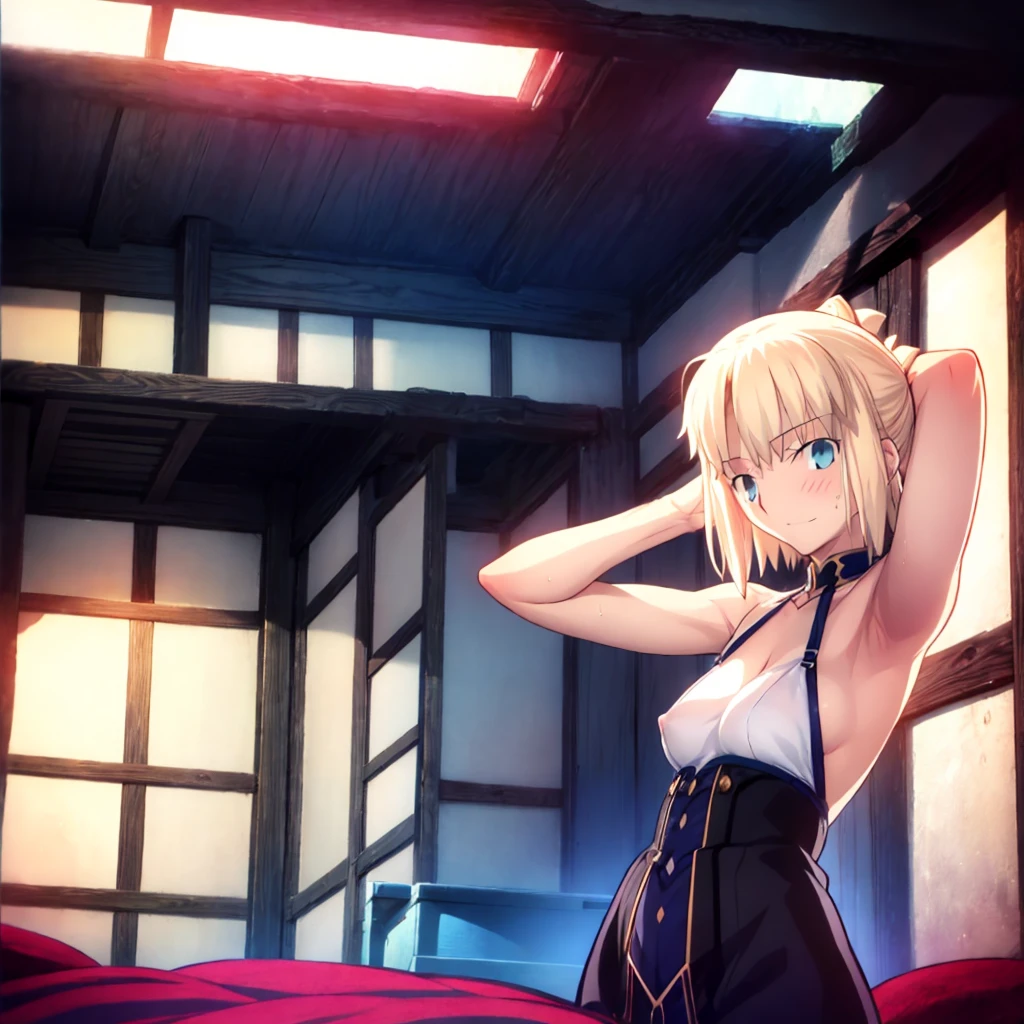 High resolution, 最high resolution,high resolution,{know_StayNightuFotable in F:1.15}, Rubio_ Highest quality, masterpiece, フルnude,Sweatだく,blush,smile,Underarmアップ,Sweat,Underarmを広げて見せている,bed,semen,Bukkake,Covered in semen,semenが垂れている,Moist,blonde,whole body,pubic hairがある,Love Juice,Underarm,~ side,~ sideの下,Underarmの下,~ sideアップ,Sweatをかいている,~ sideSweat,Upper Body, 1 person,Armpit zoom,Side zoom,Underarmズーム,腋の下ズームUnderarmを見せつける,Showing off your armpits,Place your arms behind your head,nude,全naked,naked,Raise your arms, Intraluminal reflection,whole body,Two Arms,alone,sexy,1 personだけ,look at me,体中semenまみれ,膣からsemenが垂れている,front,オイルを塗ったテカテカのUnderarmを見せる、オイルを塗った光沢のあるUnderarm:1.30、Surreal、Underarm、オイルを塗った光沢のあるUnderarm:1.30、光沢のあるUnderarm、オイルを塗ったぬるぬるのUnderarm:1.30、ぬるぬるした光沢のあるUnderarm:1.20、明るく詳細なUnderarm、Underarmの細かいシワ:1.7、Realistic armpit wrinkles:1.7、Underarmを照らす光:1.4、Even the fine details of armpit pores), (smile、Side-show pose,Side-show pose,Nipples are erect,全naked,No clothes,素っnaked,Armpit up,Armpit Up,Naughtyな腋,Naughtyな脇,Naughty,Sweat,Arms behind head,Spread the armpits,Spread your arms,Embarrassed,Love juiceが垂れている,Breast milk,Breast milkが出ている,Pussy,NaughtyなPussy,Body to the front,pubic hairが生えている,pubic hair,semen,semenまみれ,Naughtyな体,Naughtyな身体,NaughtyなPussy,NaughtyなPussy,Naughtyなgenital,genital,Naughtyなnaked,Naughtyなnaked体,Naughtyな肉体,Naughtyなボディー,Embarrassedに腋を見せている,Embarrassedに脇を見せている,lotion,lotionまみれ,Vaginal fluid,Vaginal fluidが垂れている,Love juice,Love juiceが垂れている,semenでベタベタ,Sticky with semen,Sperm,Spermwhole bodyまみれ,Pussy,Pussyを見せつける,Pussy,Pussyを見せつける,Embarrassedな表情