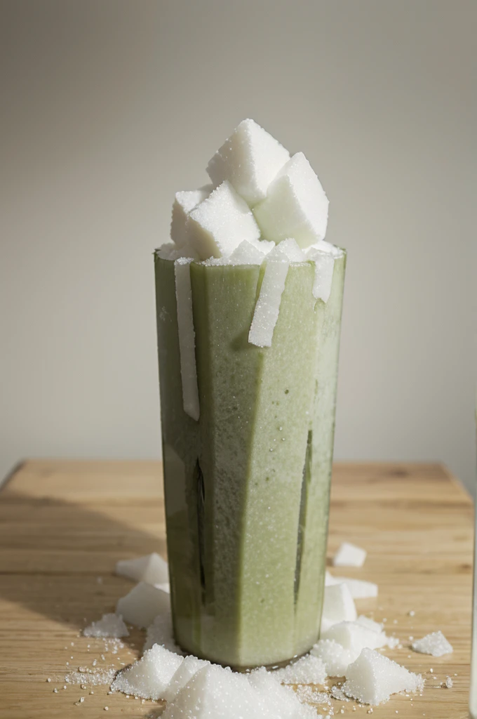 Sugar cane ice