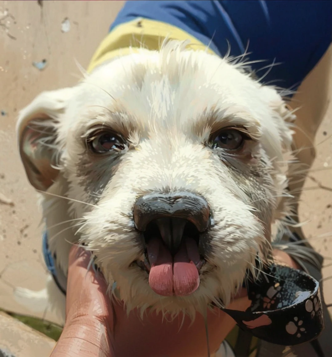 Happy dog