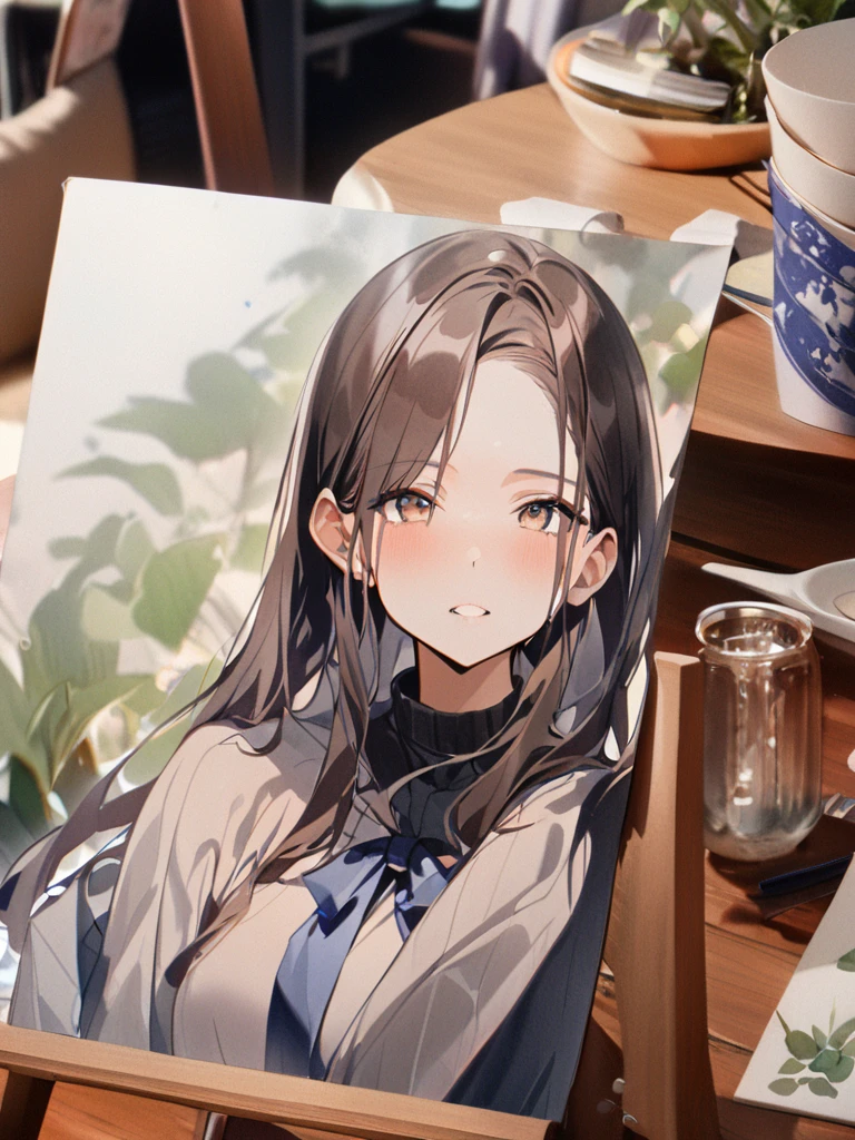 (8K, best quality, masterpiece),1girl, watercolor(medium), {Practical, original photo, Ultra-fine transparent, image, (Influenced by Yoshitaka Amano's style:1.6)}, Practical Light, Delicate skin, (Beautiful slim woman, 25 years old, Court Knight:1.5), Thin legs, Fine particles, Long white hair, Detailed fingers, Thin, sex, Ecstasy expression, 动感sex感的姿势, (巨大有弹sex的坚挺胸部:1.4), (sex感指挥官的盔甲, Long skirt, Long red cape, boots:1.2),(The armor has a larger chest opening;1.6), Exposing breasts, (Arcadia, Flower Storm, Many flowers:1.8), Unobscured,Beautiful scenery, (Flowers, Wind and Moon:1.5), Vivid colors, High contrast, High Saturation