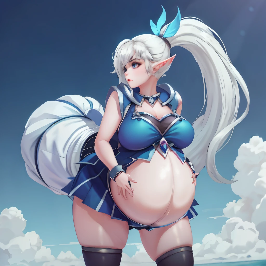 Ponytail , white hair,Big Baby Bump pregnant, bunny girl suit , Big , nipple, cum,16 years girl, Big pregnant Belly, Big Pregnant girl, Largest Belly of Pregnant, Huge Pregnancy Belly, blue eyes, huge 9 months Pregnancy Belly, elf girl
