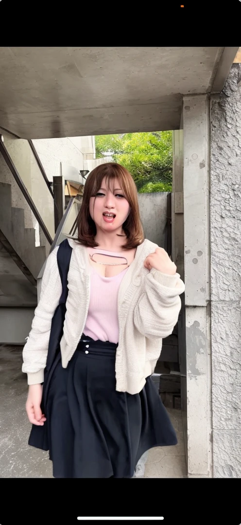 Nipples tits Miniskirt ejaculation Ahegao Panting