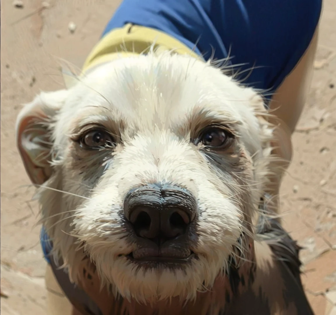 Happy dog