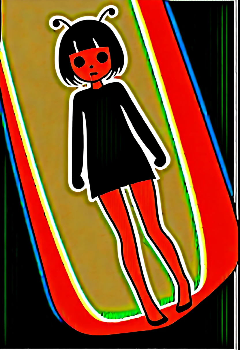 {{artist: %Zankuro%}} a black and green Deltarune character with a pink scarf, vrchat, grimdark, neon, no lines, Anorld rendering, , super failed, supernatural colorful femboy, highley cute detailed face, Acetate rendering 4, fursona, Prince from the dark, ralse, delta rune, black goat, dark creature, darkner