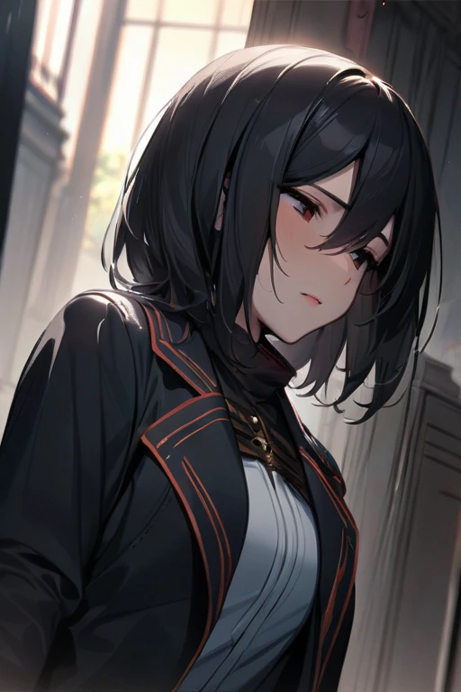 ((Best quality)), ((masterpiece)), (detailed), mikasa