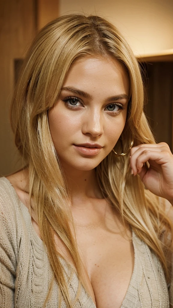 I want a blonde woman