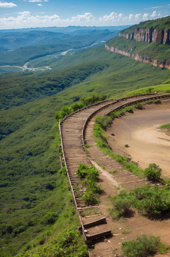 Platform on the Brazilian plateau