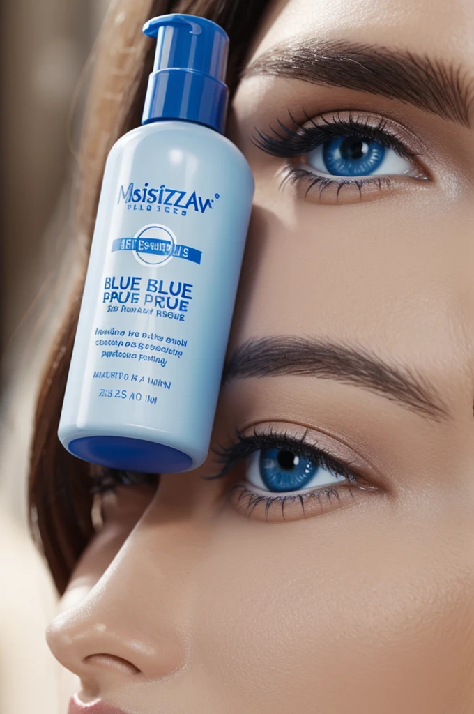 Moisturizer blue product 