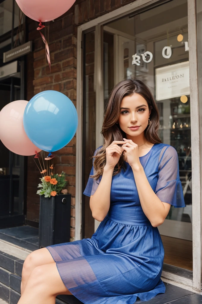 Make frocks use ballons 