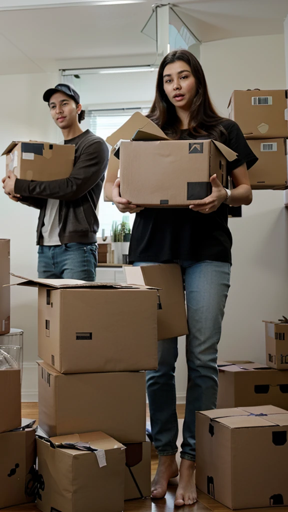 move out! We&#39;re looking for people buying or renting new homes around the world and unpacking all those boxes. Examples include:

- A couple meeting a real estate agent in an office, I sell houses etc..
- Crafty couples creating DIY closets.
- People packing items in bubble wrap.
- Families packing/unpacking boxes, arranging furniture and other items around the house.
- Students moving into apartments and decorating rooms.