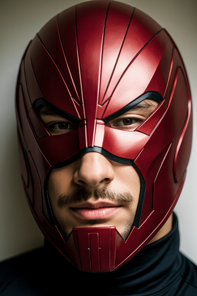 ((best quality)), ((masterpiece)), (detailed), 1 man. superhero mask. full body