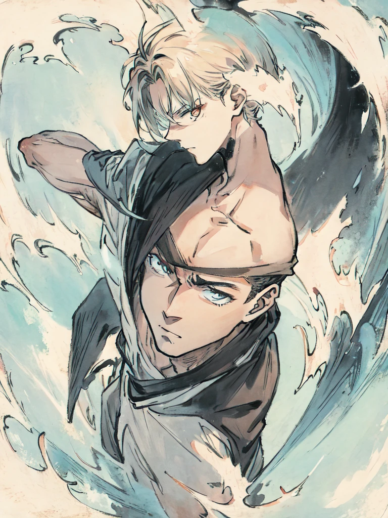 
Magestic anime man